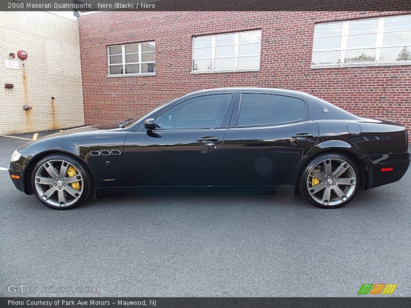 Nero (Black) / Nero 2008 Maserati Quattroporte