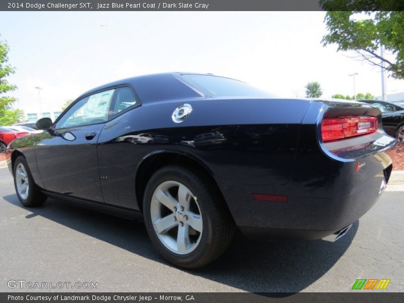 Jazz Blue Pearl Coat / Dark Slate Gray 2014 Dodge Challenger SXT
