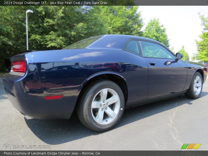 Jazz Blue Pearl Coat / Dark Slate Gray 2014 Dodge Challenger SXT