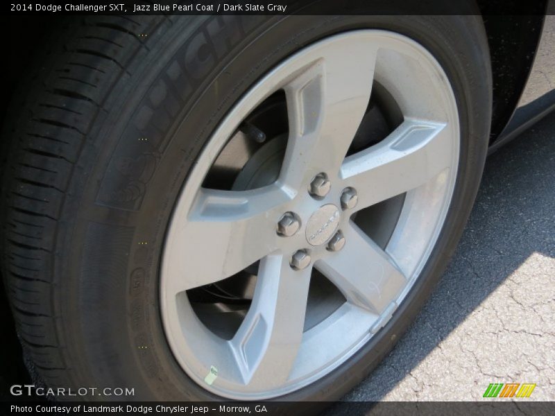 Jazz Blue Pearl Coat / Dark Slate Gray 2014 Dodge Challenger SXT