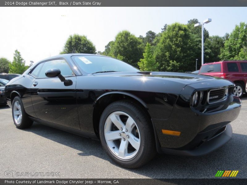 Black / Dark Slate Gray 2014 Dodge Challenger SXT