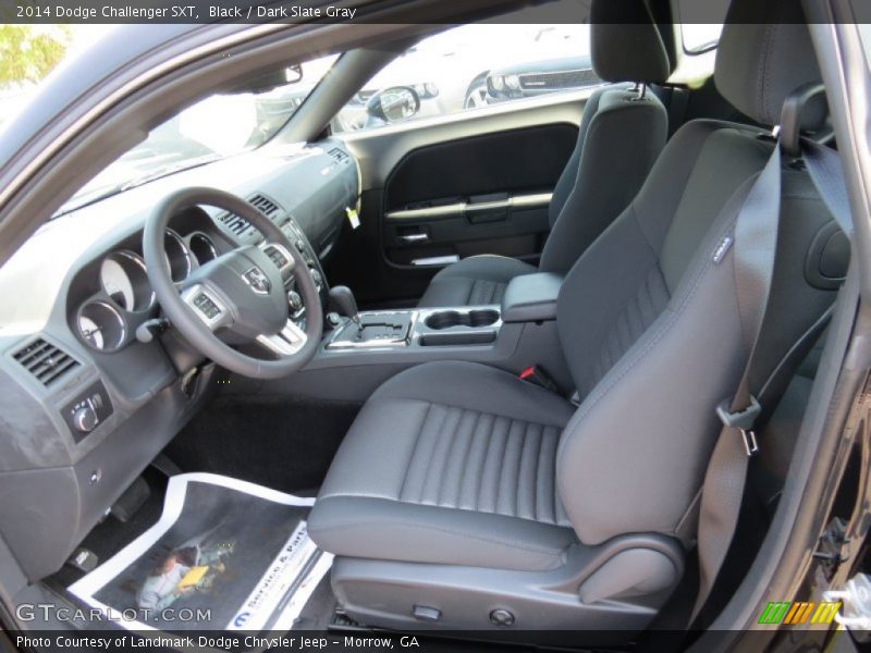 Black / Dark Slate Gray 2014 Dodge Challenger SXT