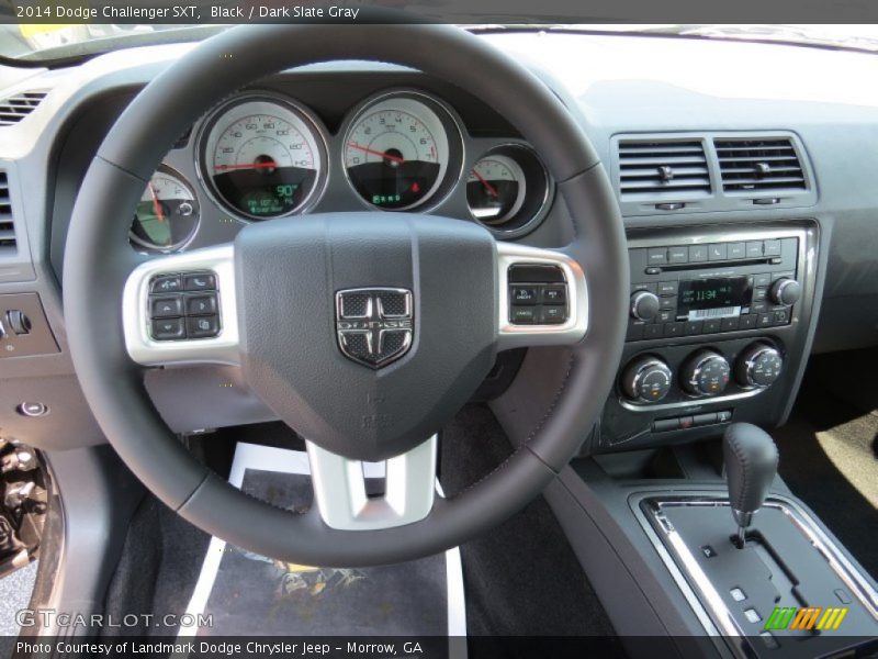 Black / Dark Slate Gray 2014 Dodge Challenger SXT