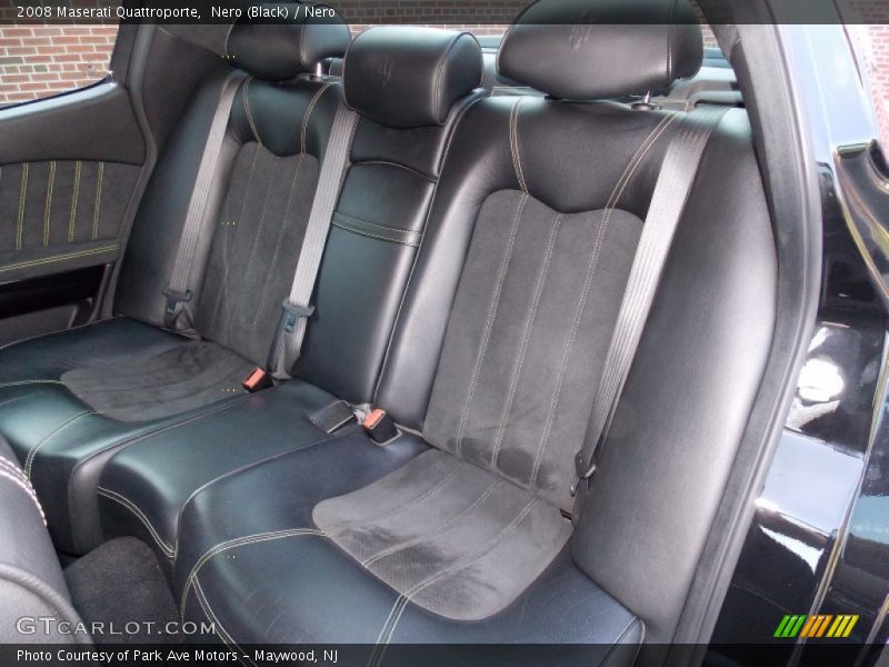 Rear Seat of 2008 Quattroporte 