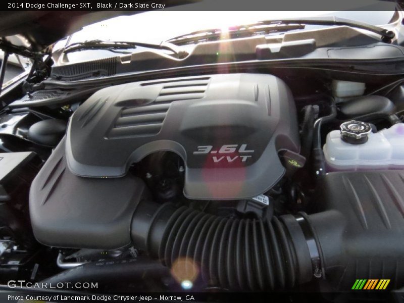 Black / Dark Slate Gray 2014 Dodge Challenger SXT