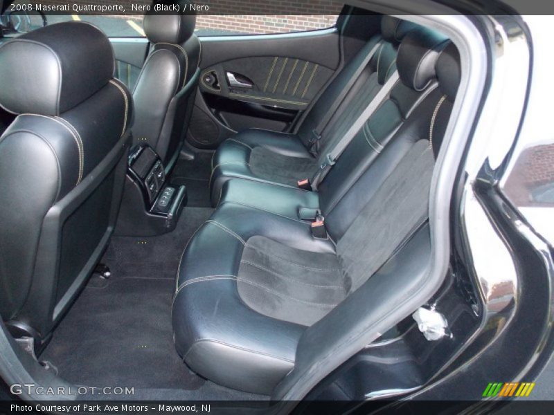 Rear Seat of 2008 Quattroporte 