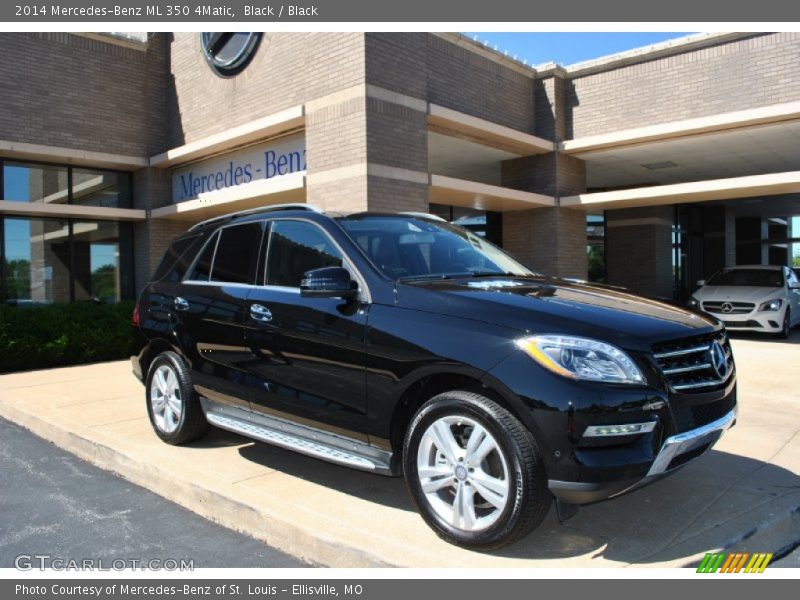 Black / Black 2014 Mercedes-Benz ML 350 4Matic
