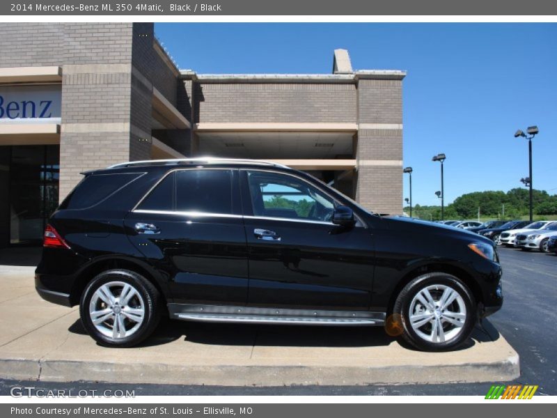 Black / Black 2014 Mercedes-Benz ML 350 4Matic