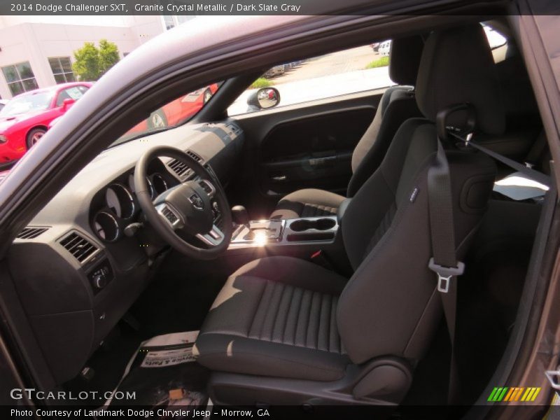 Granite Crystal Metallic / Dark Slate Gray 2014 Dodge Challenger SXT
