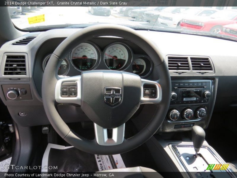 Granite Crystal Metallic / Dark Slate Gray 2014 Dodge Challenger SXT
