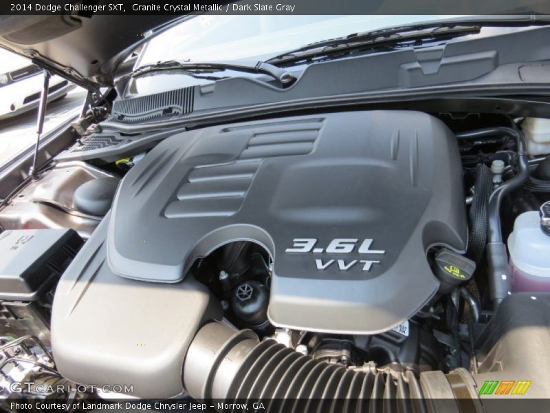 Granite Crystal Metallic / Dark Slate Gray 2014 Dodge Challenger SXT