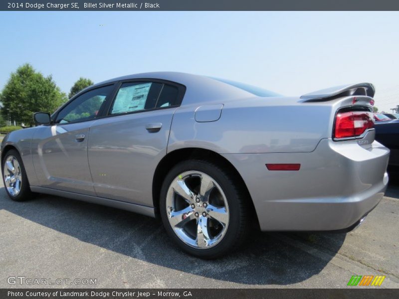 Billet Silver Metallic / Black 2014 Dodge Charger SE