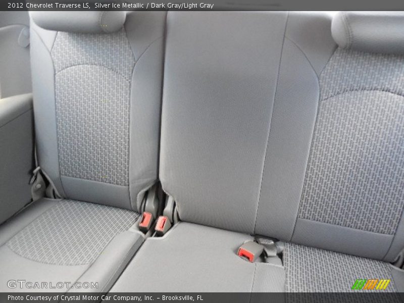 Silver Ice Metallic / Dark Gray/Light Gray 2012 Chevrolet Traverse LS
