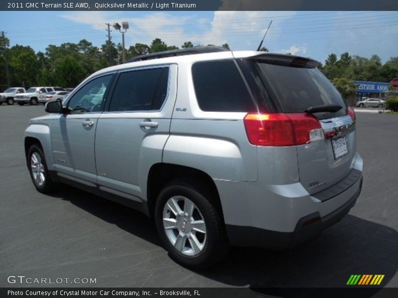 Quicksilver Metallic / Light Titanium 2011 GMC Terrain SLE AWD