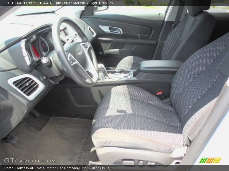 Quicksilver Metallic / Light Titanium 2011 GMC Terrain SLE AWD