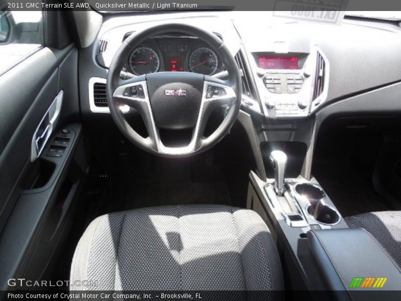 Quicksilver Metallic / Light Titanium 2011 GMC Terrain SLE AWD