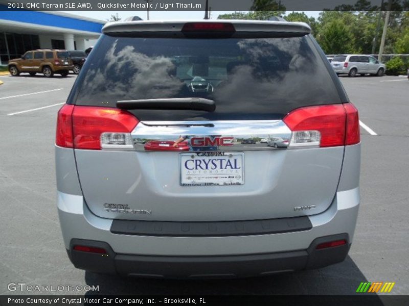 Quicksilver Metallic / Light Titanium 2011 GMC Terrain SLE AWD