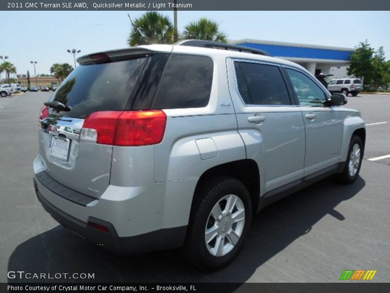 Quicksilver Metallic / Light Titanium 2011 GMC Terrain SLE AWD