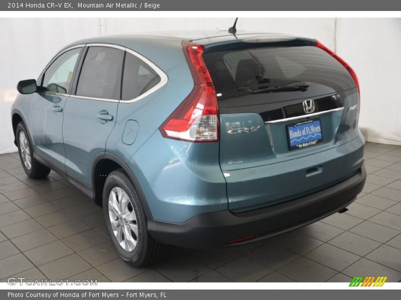 Mountain Air Metallic / Beige 2014 Honda CR-V EX