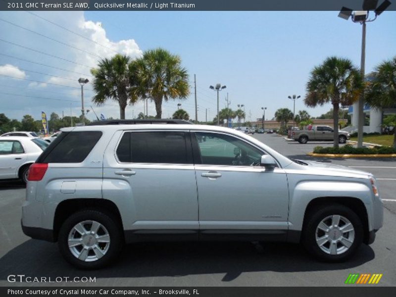 Quicksilver Metallic / Light Titanium 2011 GMC Terrain SLE AWD