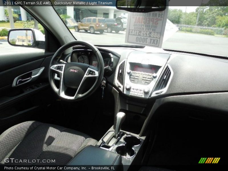 Quicksilver Metallic / Light Titanium 2011 GMC Terrain SLE AWD