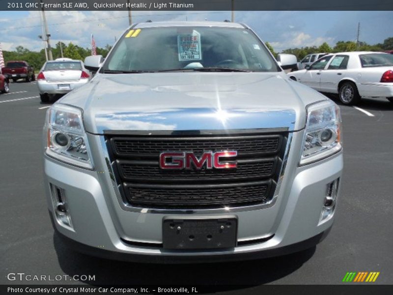 Quicksilver Metallic / Light Titanium 2011 GMC Terrain SLE AWD