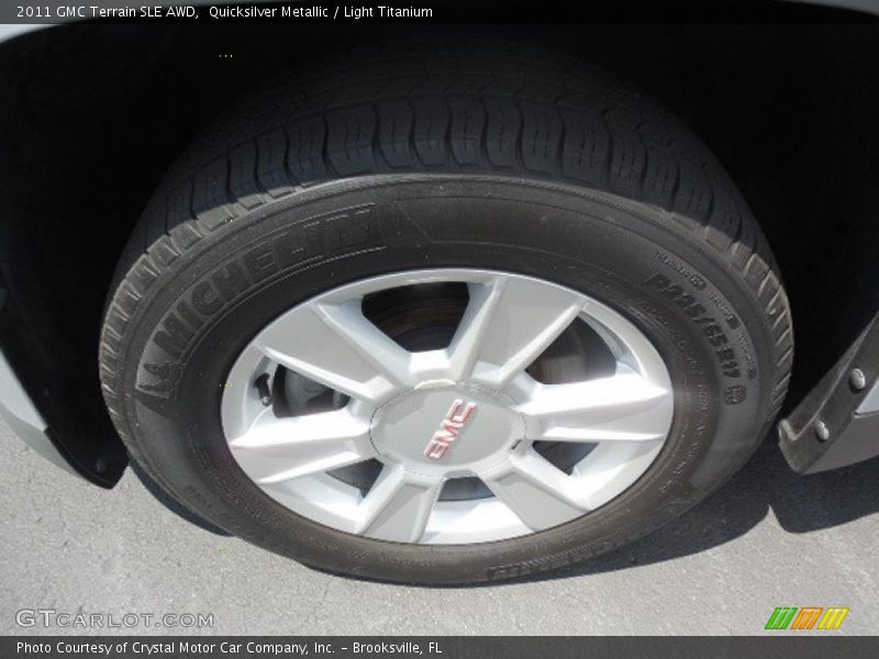 Quicksilver Metallic / Light Titanium 2011 GMC Terrain SLE AWD