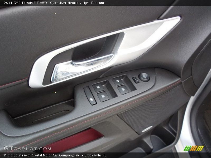 Quicksilver Metallic / Light Titanium 2011 GMC Terrain SLE AWD
