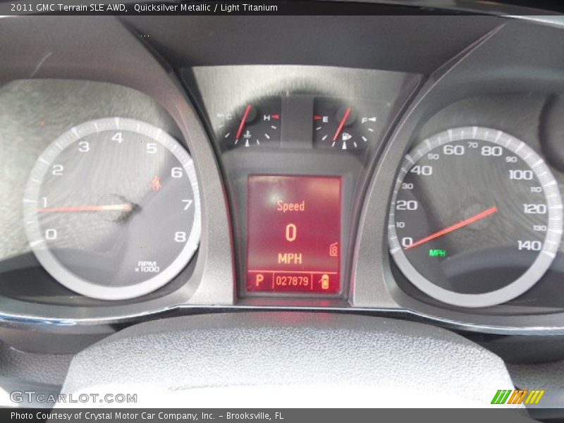 Quicksilver Metallic / Light Titanium 2011 GMC Terrain SLE AWD