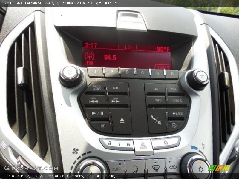 Quicksilver Metallic / Light Titanium 2011 GMC Terrain SLE AWD