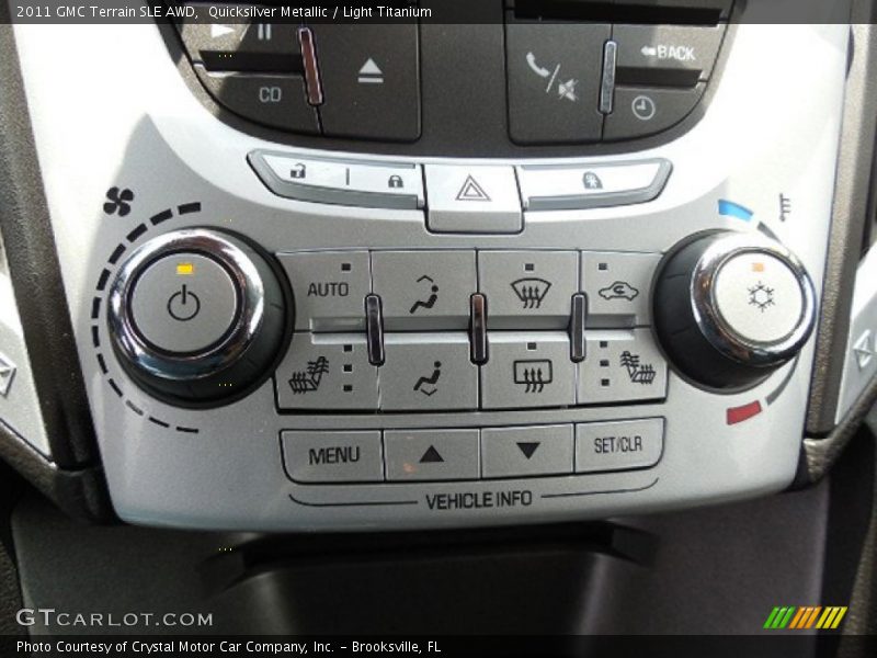 Quicksilver Metallic / Light Titanium 2011 GMC Terrain SLE AWD