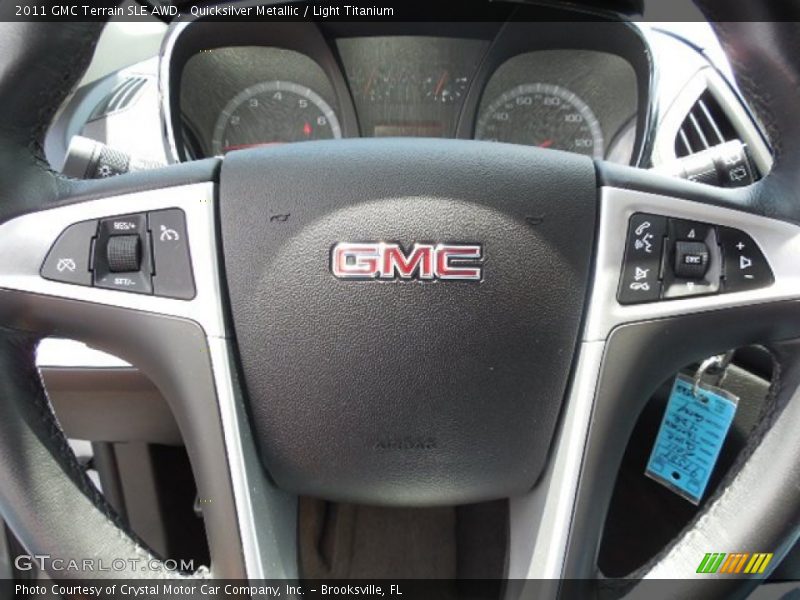 Quicksilver Metallic / Light Titanium 2011 GMC Terrain SLE AWD