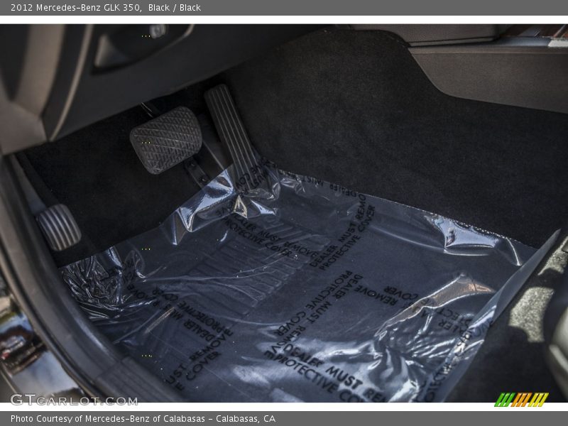 Black / Black 2012 Mercedes-Benz GLK 350