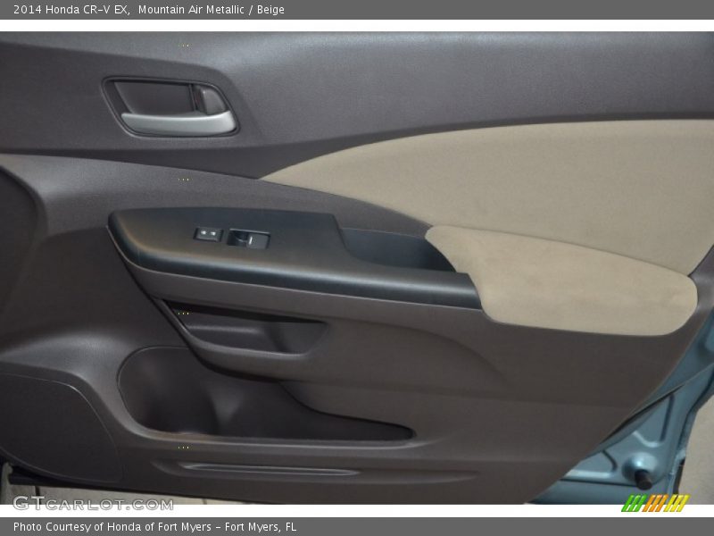 Mountain Air Metallic / Beige 2014 Honda CR-V EX