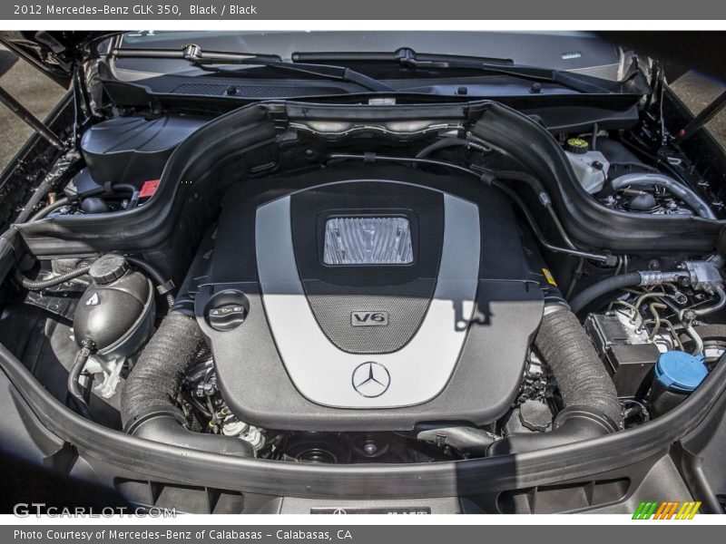 Black / Black 2012 Mercedes-Benz GLK 350