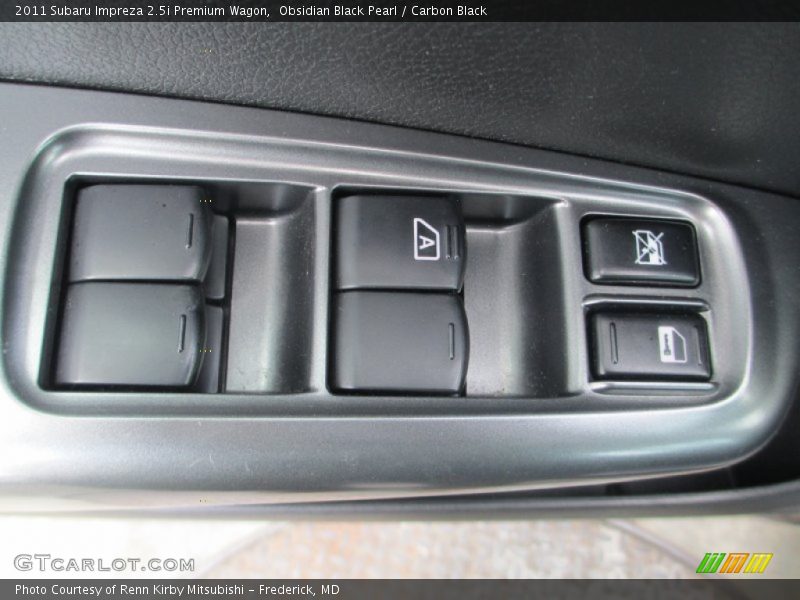 Obsidian Black Pearl / Carbon Black 2011 Subaru Impreza 2.5i Premium Wagon