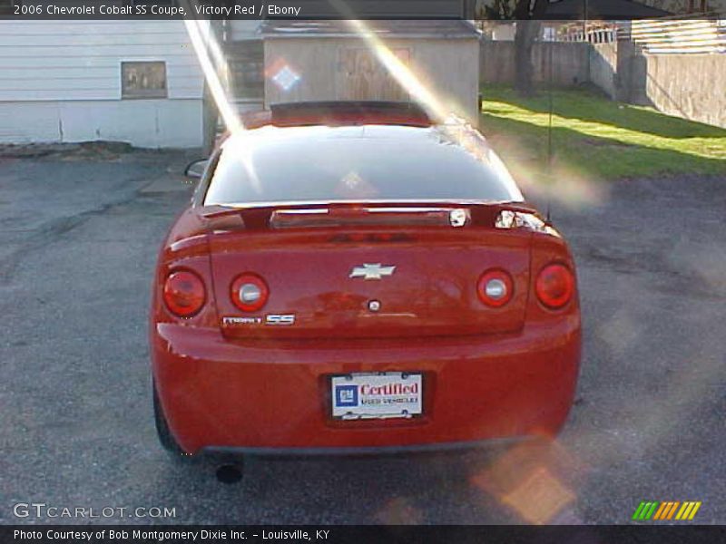 Victory Red / Ebony 2006 Chevrolet Cobalt SS Coupe