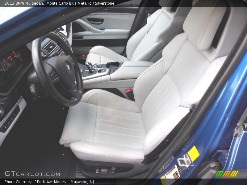 Front Seat of 2013 M5 Sedan