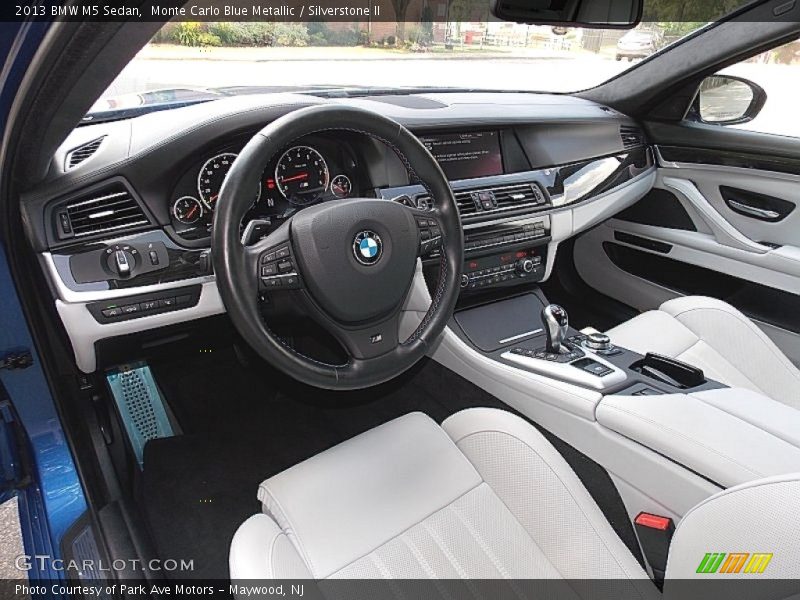  2013 M5 Sedan Silverstone II Interior