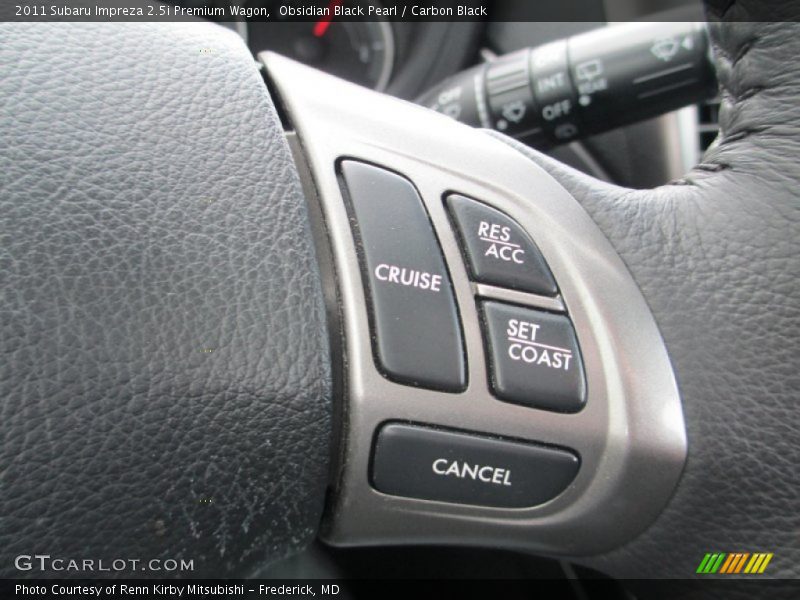 Obsidian Black Pearl / Carbon Black 2011 Subaru Impreza 2.5i Premium Wagon