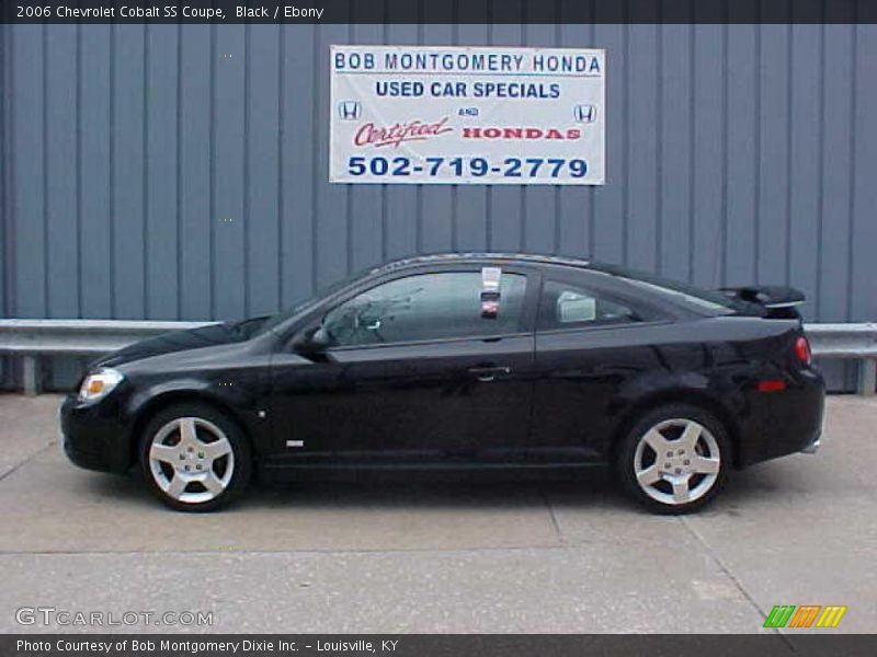 Black / Ebony 2006 Chevrolet Cobalt SS Coupe