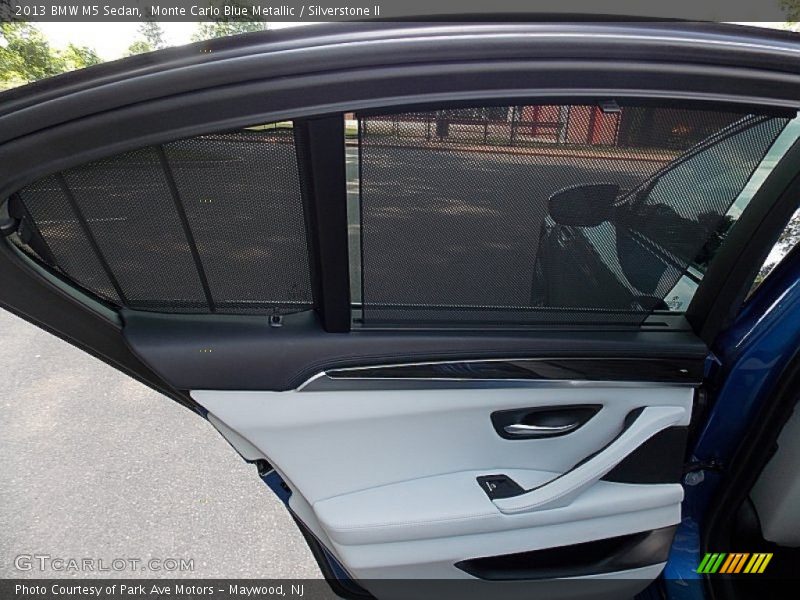 Monte Carlo Blue Metallic / Silverstone II 2013 BMW M5 Sedan