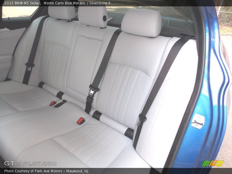Rear Seat of 2013 M5 Sedan