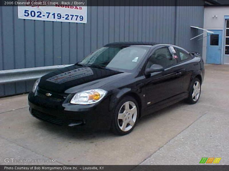 Black / Ebony 2006 Chevrolet Cobalt SS Coupe
