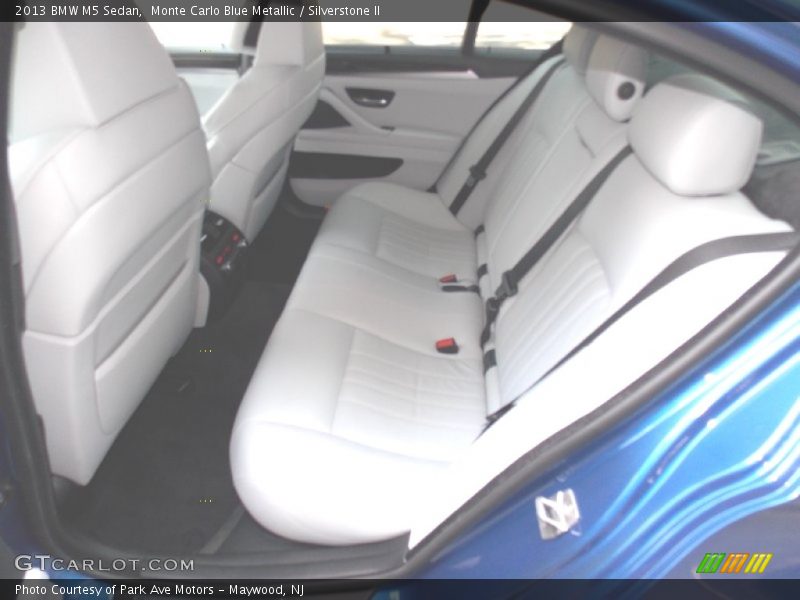 Monte Carlo Blue Metallic / Silverstone II 2013 BMW M5 Sedan
