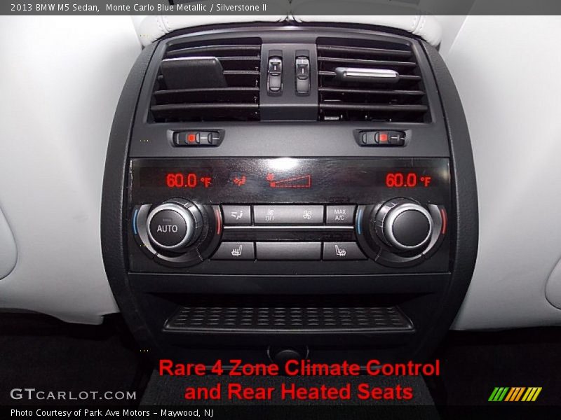 Controls of 2013 M5 Sedan