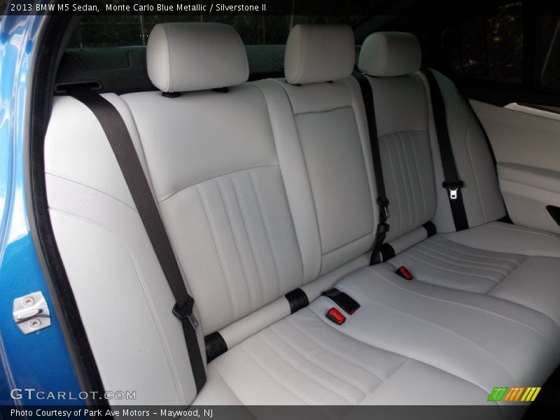 Rear Seat of 2013 M5 Sedan