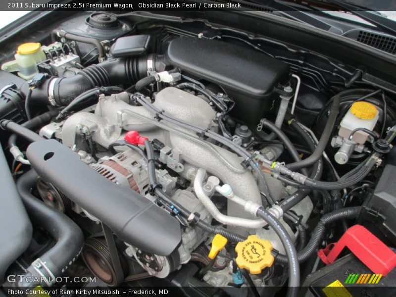 Obsidian Black Pearl / Carbon Black 2011 Subaru Impreza 2.5i Premium Wagon
