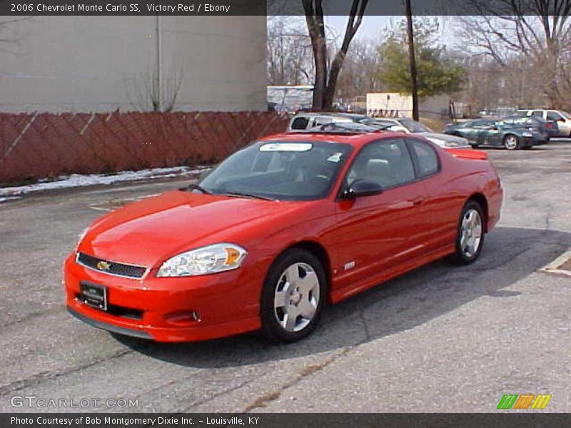 Victory Red / Ebony 2006 Chevrolet Monte Carlo SS