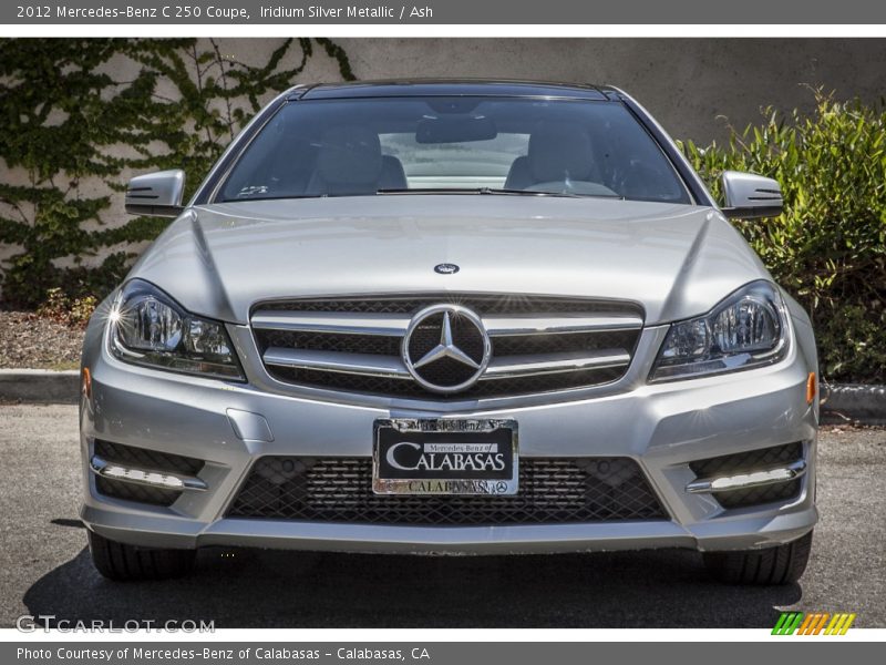 Iridium Silver Metallic / Ash 2012 Mercedes-Benz C 250 Coupe